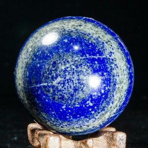 2&quot;Lapis Lazuli Sphere/Lapis Lazuli Crystal Ball/Healing Crystal Sphere/Wiccan/Pagan/Decor/Lapis Crystal Sphere/Gift for her/Reiki#5051