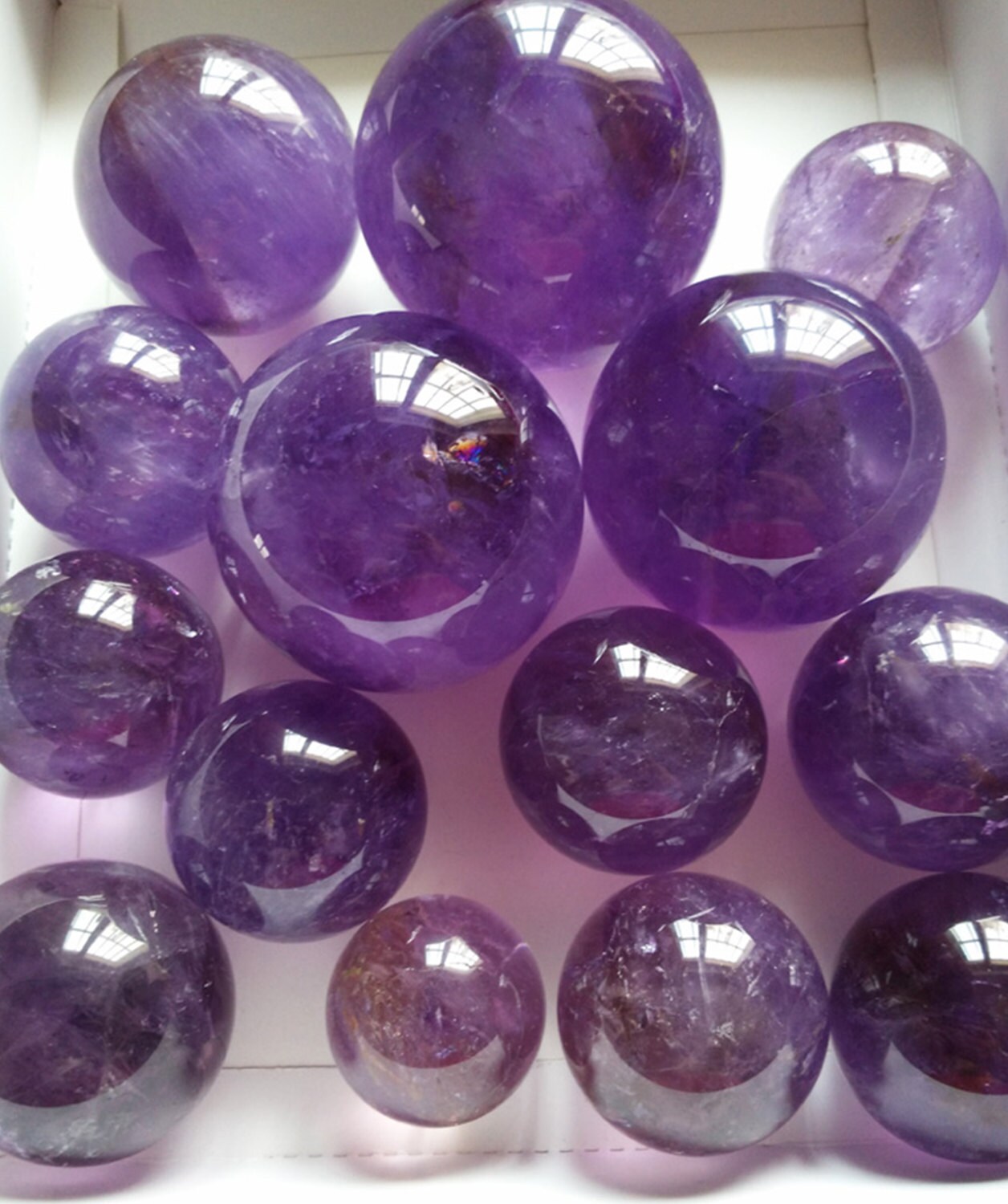 Amethyst Spheres Amethyst Spheres