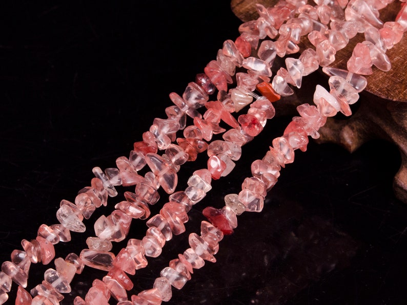 Full Strand Natural Smelt Amphibole In Quartz NecklaceSmelt Amphibole Quartz BeadGift for HerGirlfriend GiftSmelt Amphibole beads