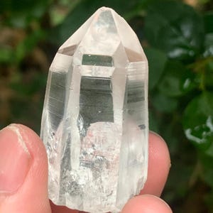 You Pick!Natural Clear Lemurian Quartz Points/Record Keeper Quartz/Time Links Crystal/Meditation/Chakra/Spiritual/Healing Crystal
