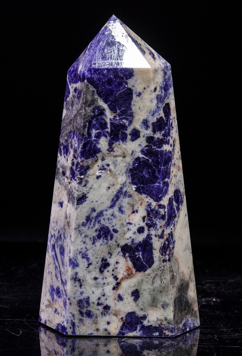 EXTRA LARGE Polished Blue Sodalite Tower/Sodalite | Etsy