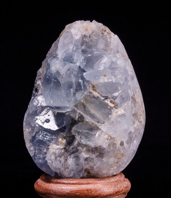 Celestite Geode,Blue Celestite Egg,Celestite Crystal Cluster,Celestite Egg,Celestite Crystal Geode,Decor,Gift for Her,Gift for Him,Gift,