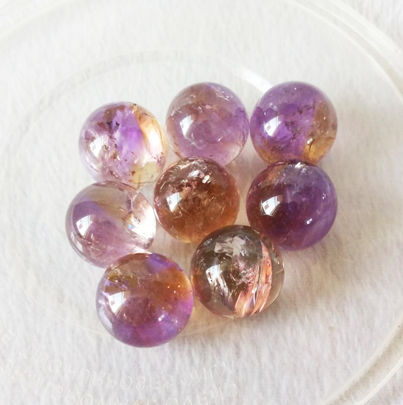 Rare Nature Ametrine Sphere/Ametrine Crystal Ball/Quartz Ball/gift for her/Pendant for necklace Size:20mm,30mm,40mm,Custom Size image 1