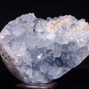 LARGE Natural   Blue Celestite Geode/Perfect Cse Celestite Cluster/Blue Stone Specimen/Celestite Crystal/Blue Crystal/Decor/Gift for Her/