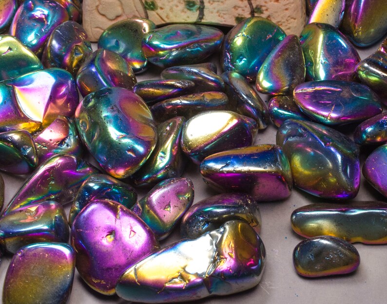 Wholesale Aura Beads/undrilled/aura Crystals Chunks/hand Etsy