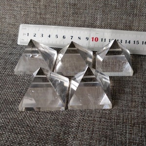 Extra Large Best Clear Quartz Pyramid/Clear Crystal Pyramid/Healing Crystal(Width Size:30mm,40mm,50mm,60mm,70mm,80mm,90mm,100mm,Custom Size)