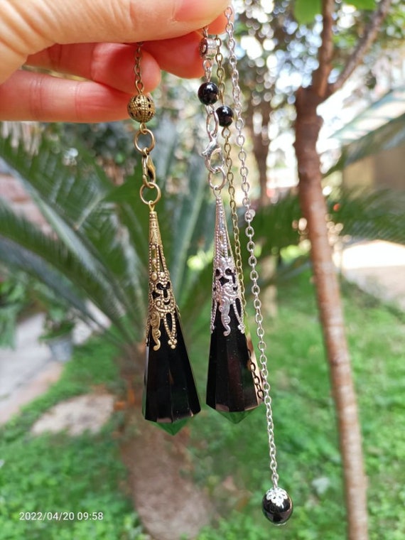 1PC Antique Metal Copper Pendulum For Divination Dowsing Wicca