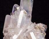 Rainbow Angel Aura Quartz Cluster Aura Quartz Crystal Cluster Metaphysical Healing Stone Angel Aura Quartz Rainbow Crystal Druzy Decor