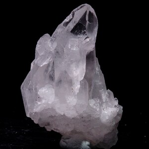 Clear Lemurian Quartz Crystal Cluster/Lemurian Laser Rough Clear Quartz Point Crystal/Meditation Stone/Chakra/Reiki/Healing Crystal#5359