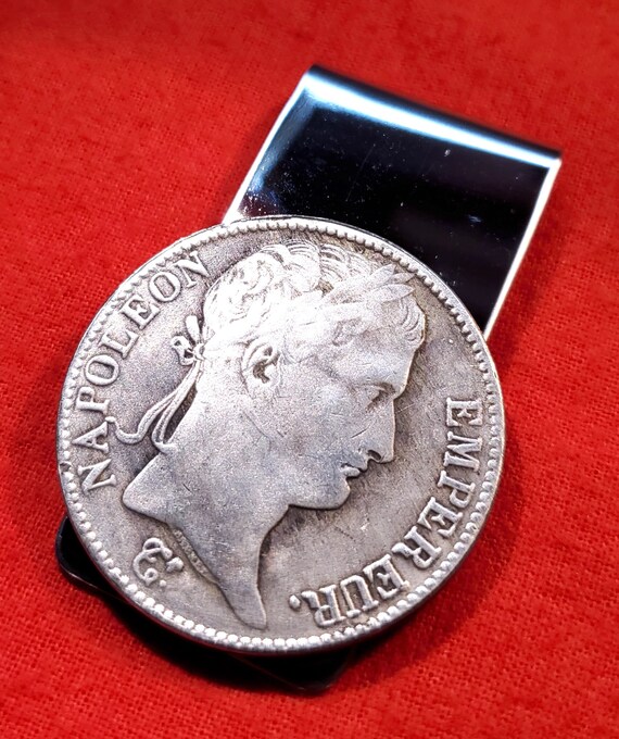 Français Empereur Napoléon Bonaparte France Silver Tone Coin Etsy France