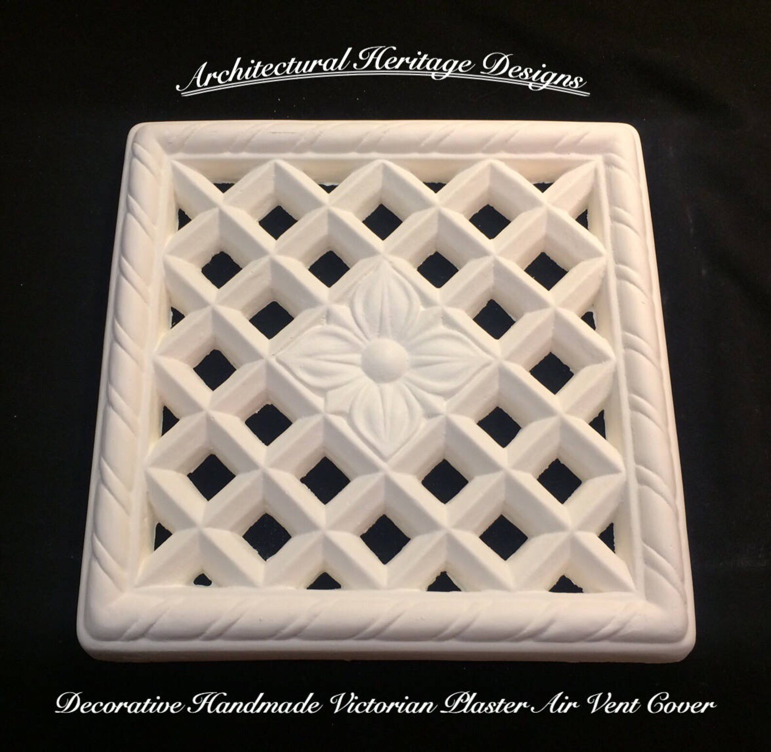 Victorian Plaster Air Vent Cover 215mm X 215mm Etsy UK