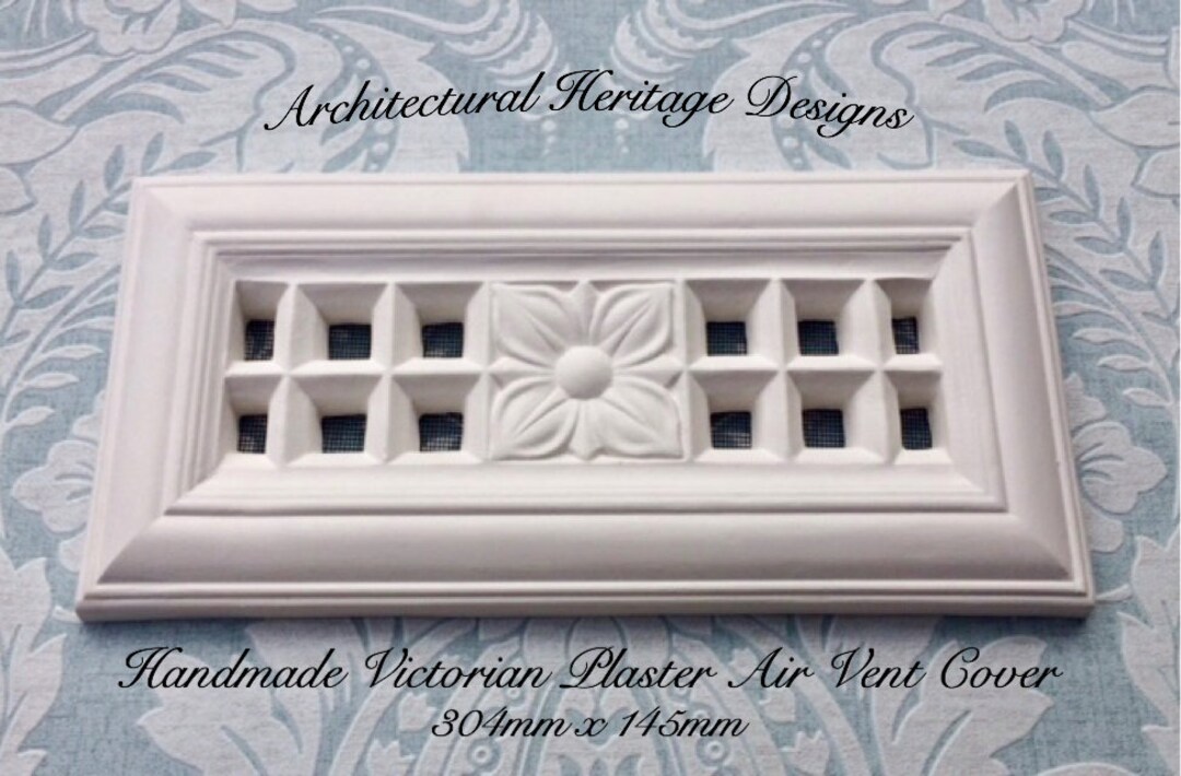 Decorative Handmade Victorian Air Vent Cover 304mm X 145mm Etsy UK