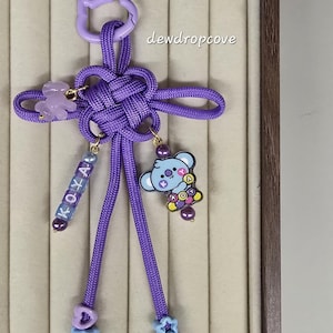Bts21 bag Koya lucky knot bag/keychain version 2