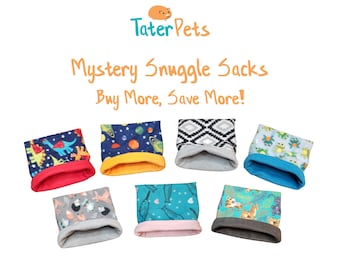 Ready To Ship! Mystery Snuggle Sack for Guinea Pigs, Hedgehogs, and other small pets! Cuddle Sack, Sleep Sack, Burrow Bag