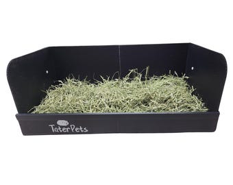 Hayzee Solid - Hay Feeder for Pets - Waterproof Guinea Pig Litter Box - Corrugated Plastic