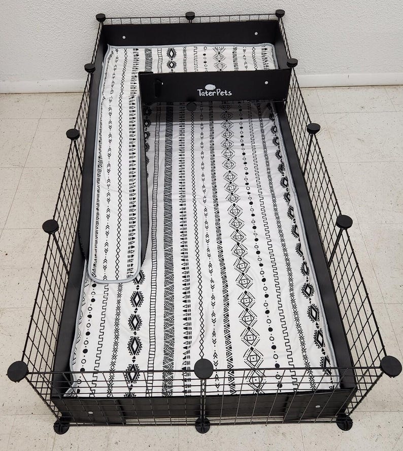 C&C Cage Loft and Ramp- Used with 13.8" or 14" grids to create an upper loft space for your guinea pigs or other small pets! Bild 6