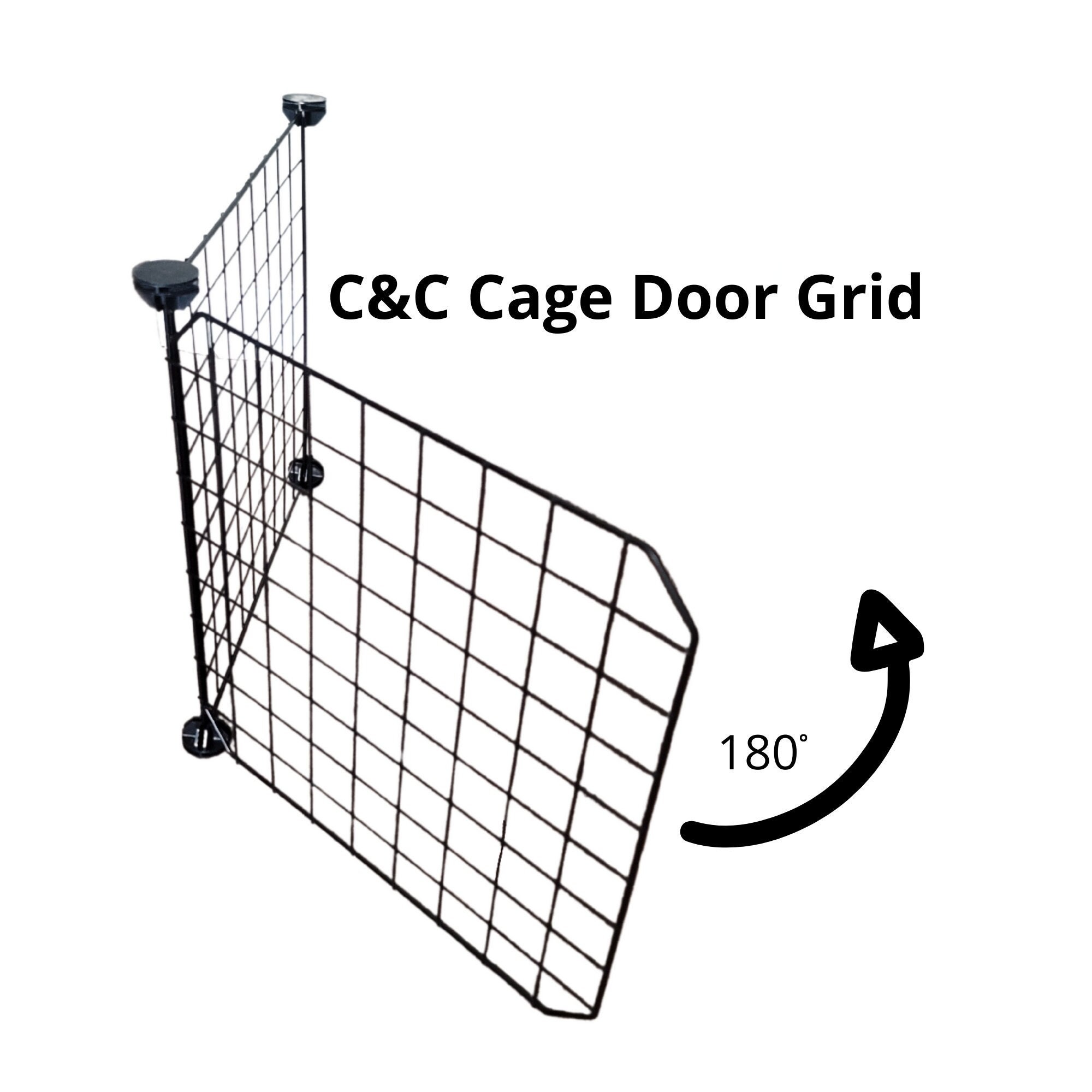 Door Grid With Clip for C C Cages Used With 13.8 or 14 Grids