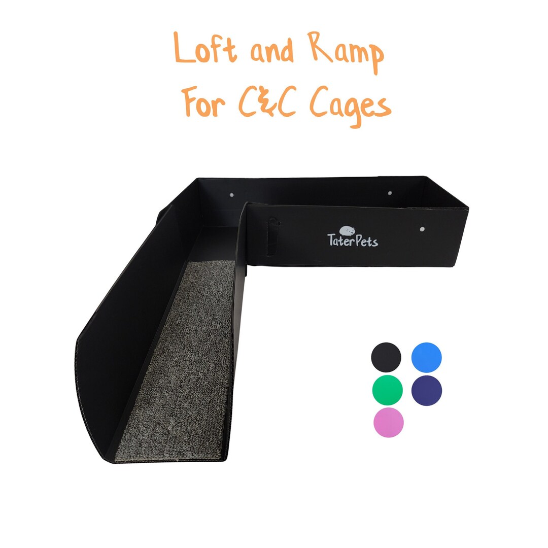 C&C Cage Loft and Ramp Used With 13.8 or 14 Grids to Create an Upper ...