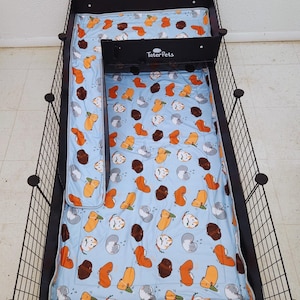 C&C Cage Loft and Ramp- Used with 13.8" or 14" grids to create an upper loft space for your guinea pigs or other small pets! Bild 8