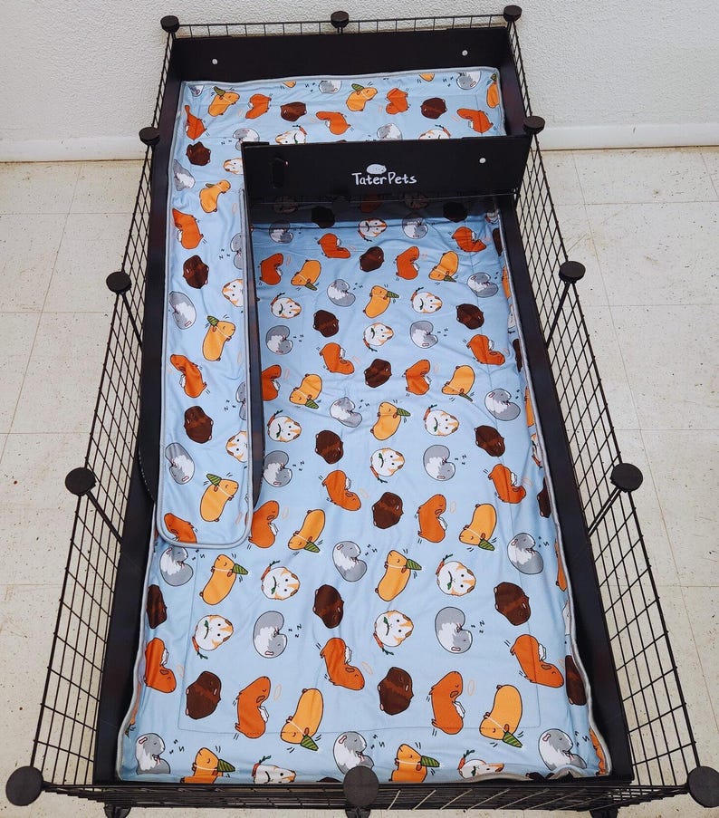 C&C Cage Loft and Ramp- Used with 13.8" or 14" grids to create an upper loft space for your guinea pigs or other small pets! Bild 8