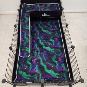 C&C Cage Loft and Ramp- Used with 13.8" or 14" grids to create an upper loft space for your guinea pigs or other small pets! Bild 5