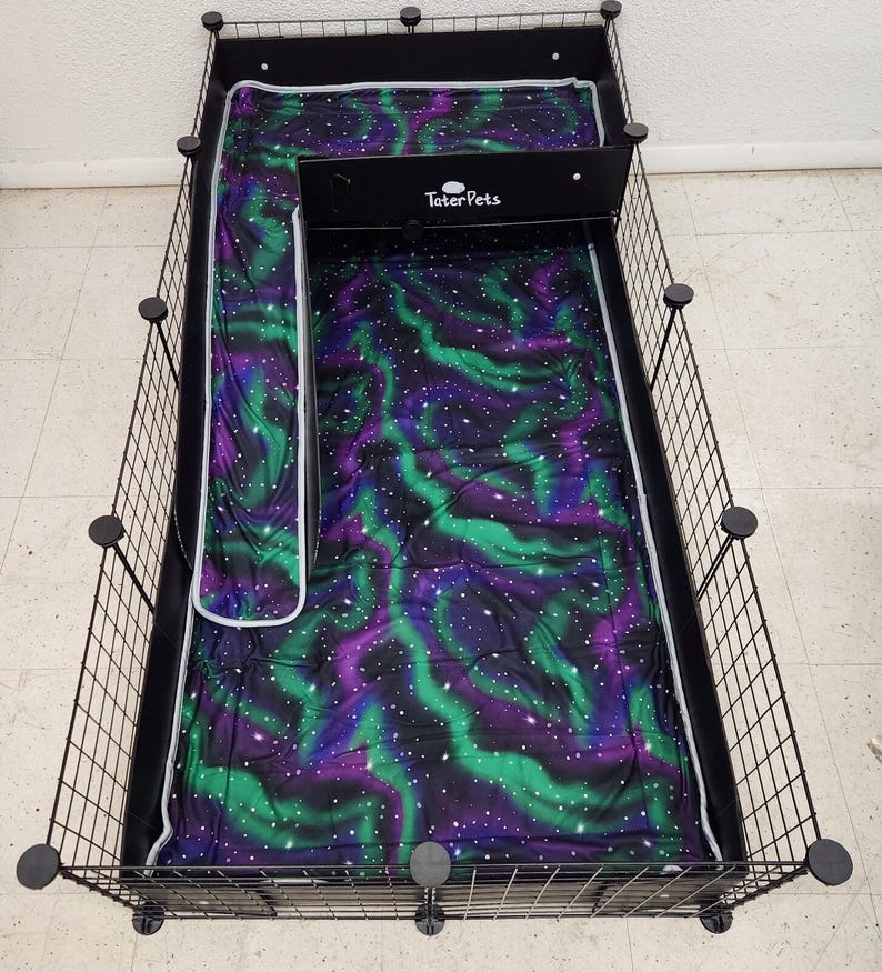 C&C Cage Loft and Ramp- Used with 13.8" or 14" grids to create an upper loft space for your guinea pigs or other small pets! Bild 5