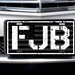FJB American flag F*CK BIDEN aluminum License Plate 6'x12'