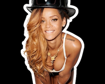 Firefighter RiRi (two decals 3") Sticker