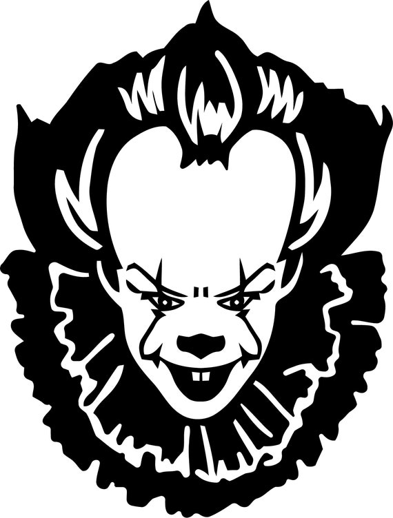 Printable Pennywise Stencil
