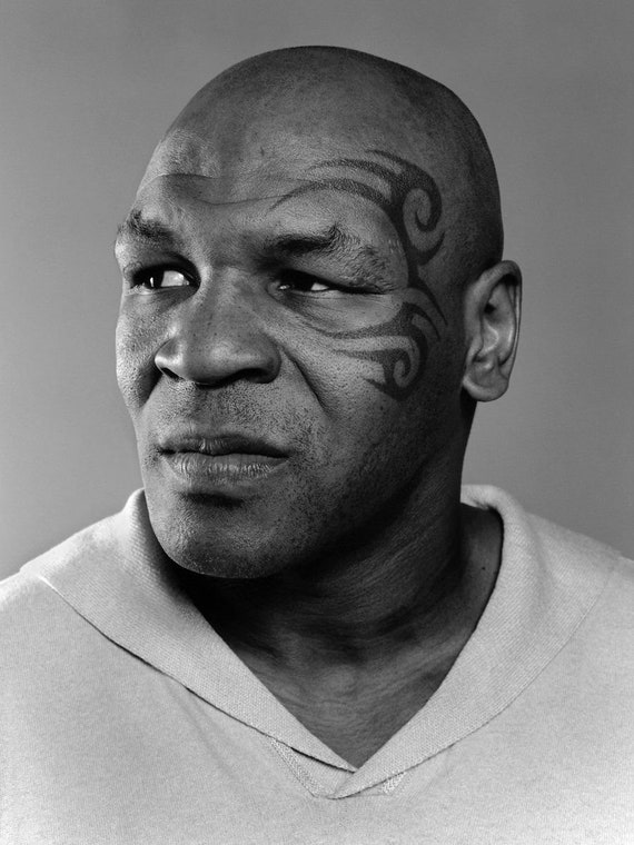 Iron Mike Tyson Original Pencil Drawing A3 - Etsy