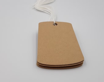 Tags, 50 Tags, String Included, Party Favor Tags, Wedding Favor Tags, Favor Tags, Kraft Tags, Brown Wedding, Brown Tags, Kraft, Brown