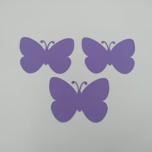 Cortes de borboletas, 25 peças, tema de borboleta, decoração de festa de borboleta, materiais para fazer cartões, álbum de recortes, recortes de borboletas, recortes