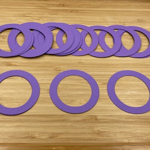 Lettres O découpées, 25 pièces, Lettres O découpées, Lettres découpées, Décorations de fête alphabet, Lettres du tableau d'affichage, Fabrication de cartes