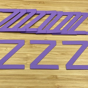 Lettres découpées, 25 pièces, Lettres découpées, Lettres découpées, Décorations de fête alphabet, Lettres du tableau d'affichage, Fabrication de cartes
