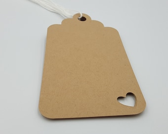 Tags, 50 Tags, String inklusive, Hochzeit Gastgeschenk Tags, Rustikales Hochzeitsthema, Gastgeschenk Tags, Kraft Tags, Braune Tags, Kraft, Braun