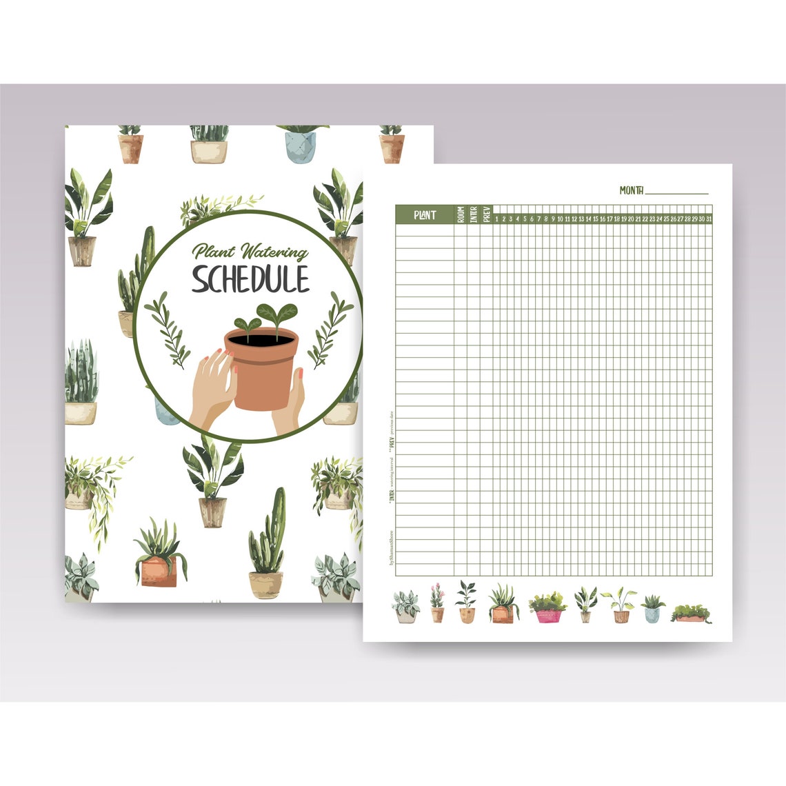 plant-watering-schedule-template-printable-plant-watering-etsy