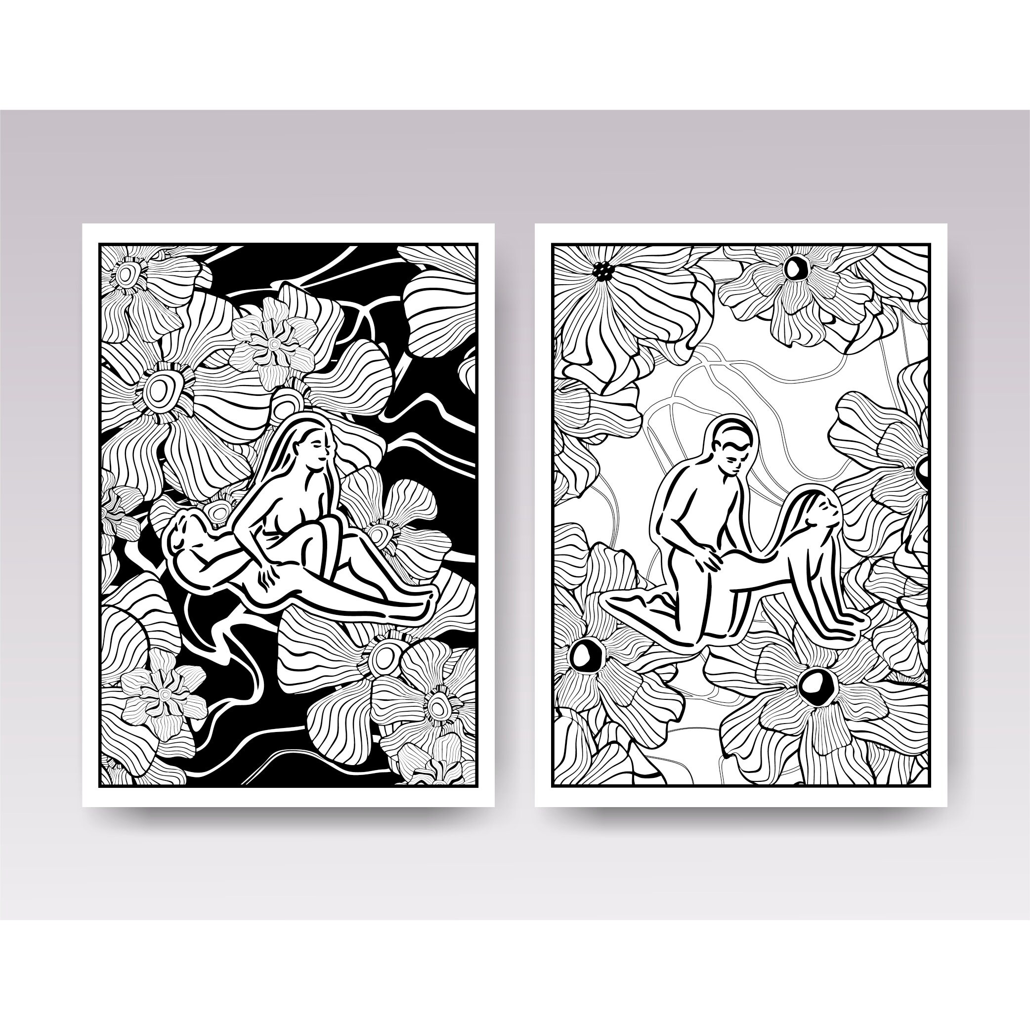 Sex Adult Coloring Book Pdf DOWNLOAD 27 Erotic Adult Coloring | Etsy