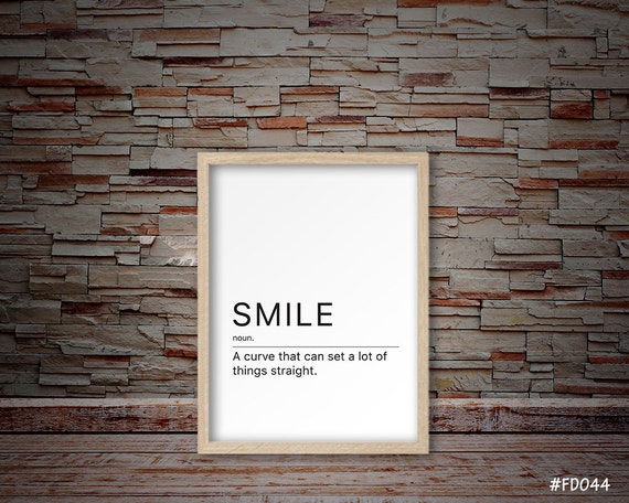 Citation Drole Sourire Imprimer Fatastic Sourire Print Etsy