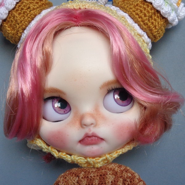 Ooak Custom Blythe pop Thee voor twee - Jody & Bobo