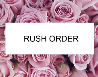 RUSH ORDER! Get your design within 24 hours