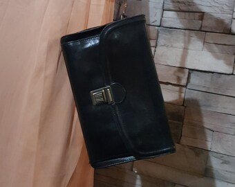 Leather Wrist Bag  Pouch