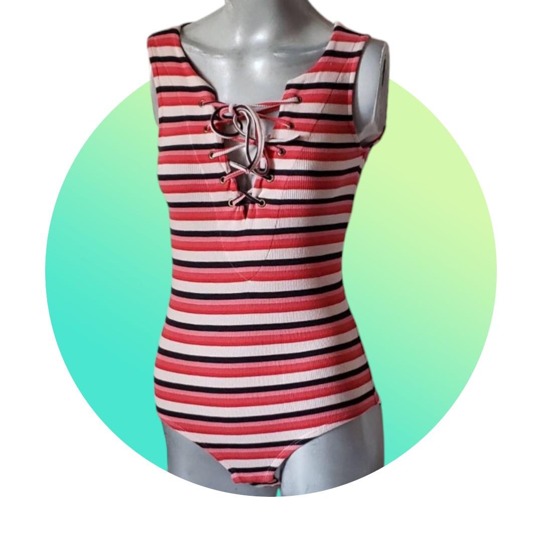snap button up bodysuit tank