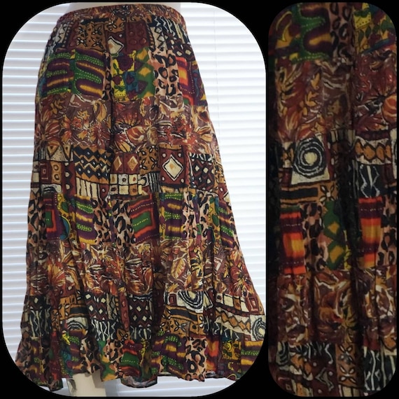 Maxi Indian Cotton Bohemian Hippie Skirt