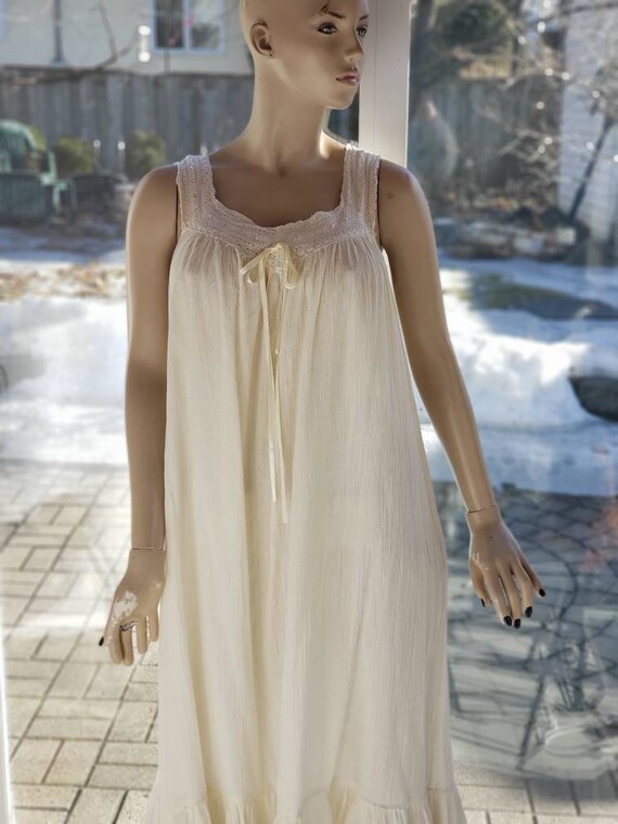 Gauze Cotton Nightgown