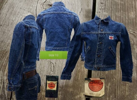 Teens Vintage Denim Jacket