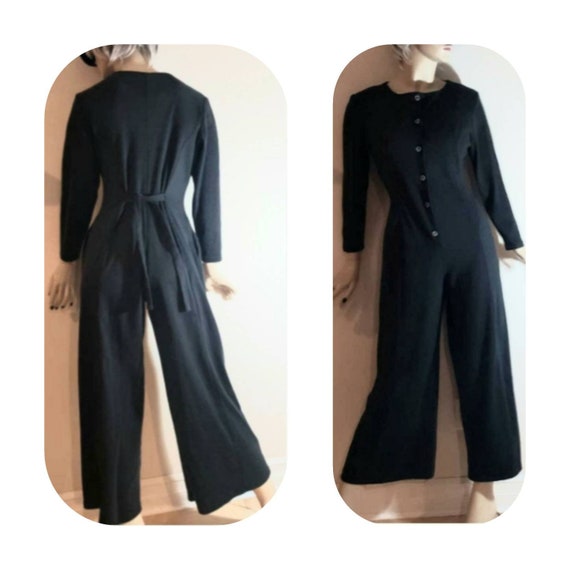 Long Sleeve Wide Leg Jumpsuit