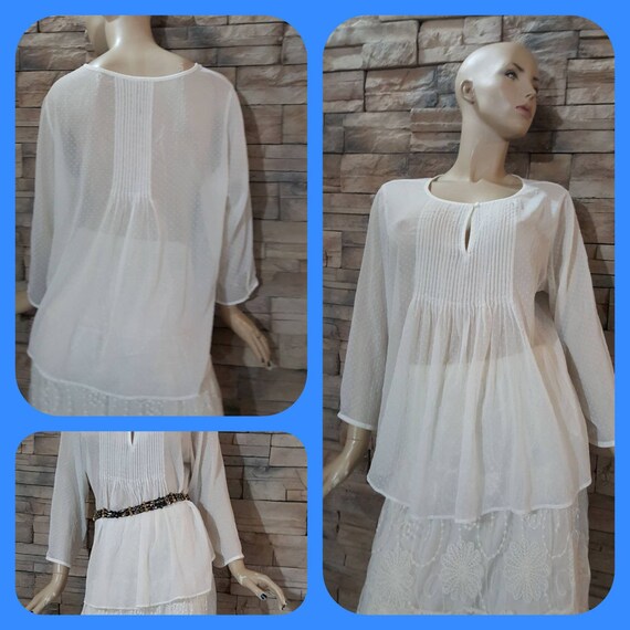 maternity Blouse Bohemian/Transparent