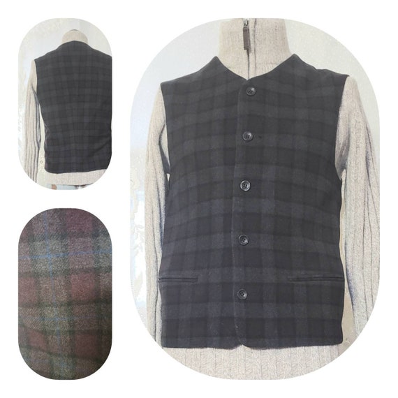 Mens Classic Wool Vest