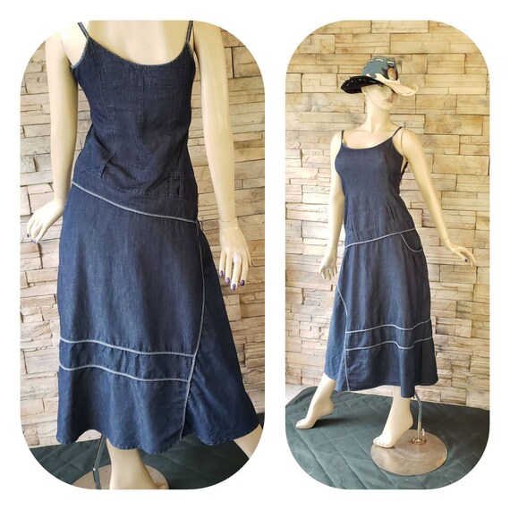 Demin Jumper Dress