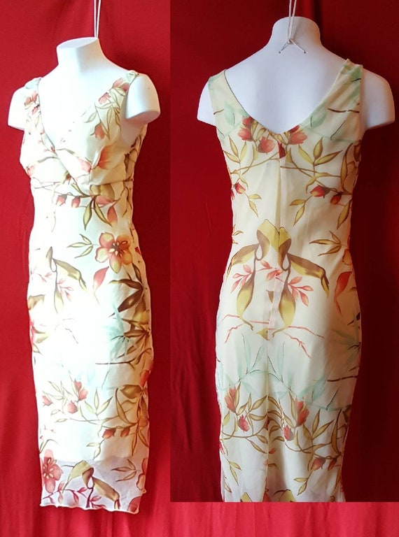 Pale Yellow Petite Size Summer Dress
